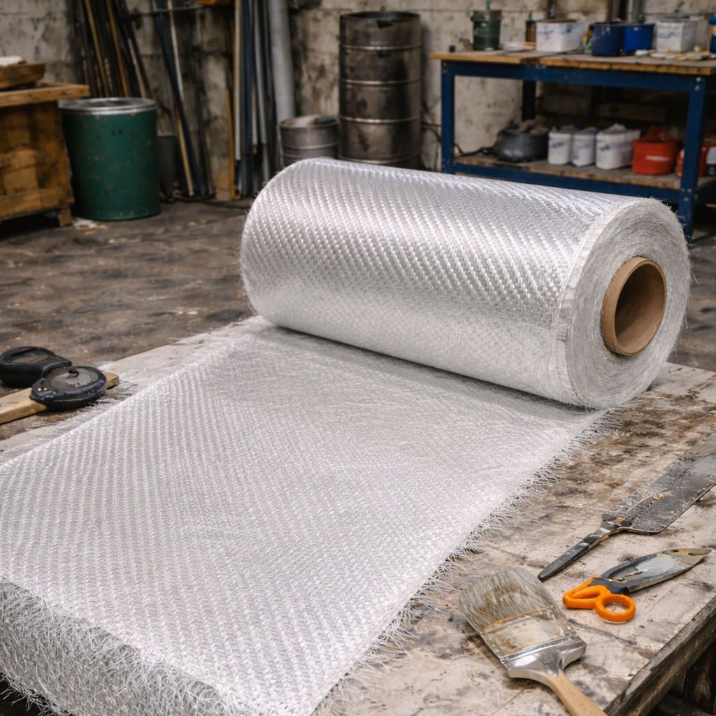 Ducto estructural con capas de roving 600